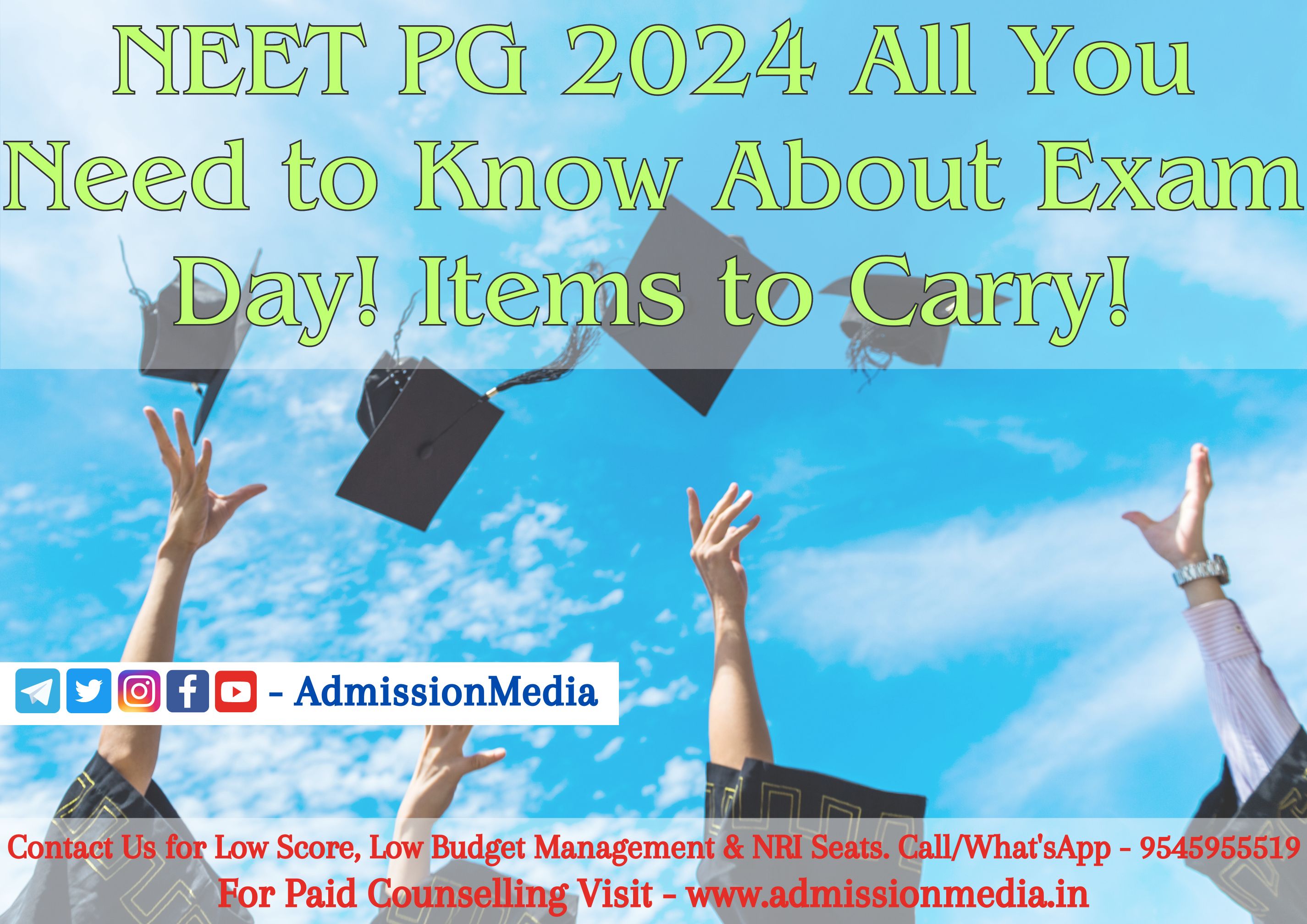 All you Need to Know About Neet pg 2024 Exam Day