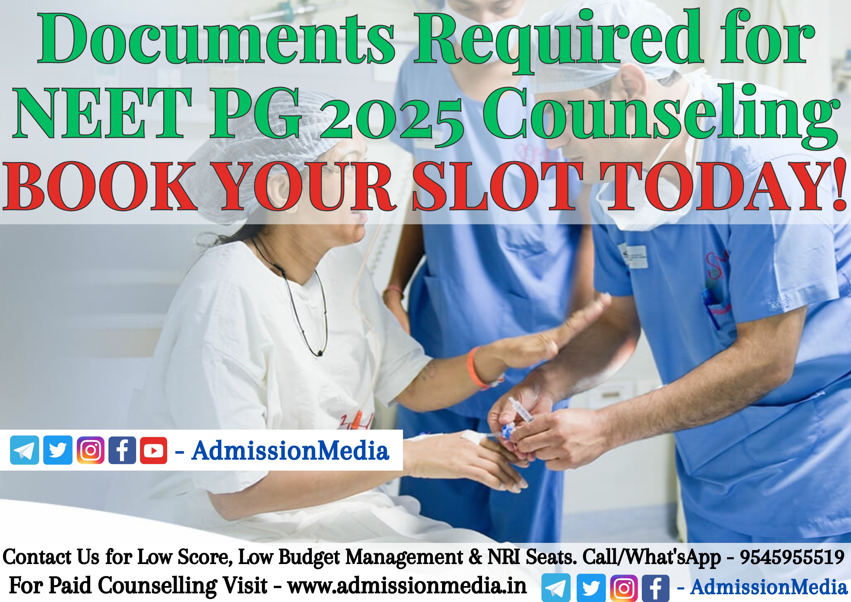 Documents Required for NEET PG 2025 Counselling – Complete Guide